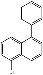 1-Hydroxy-5-phenylnaphthalene Struktur