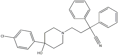 4-(4-Chlorophenyl)-4-hydroxy-a,a-diphenyl-1-piperidinebutanenitrile