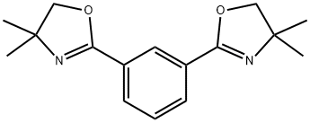 1,3-Bis(4,4-dimethyl-2-oxazolin-2-yl)benzene Struktur