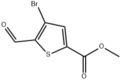 2-Thiophenecarboxylic acid, 4-bromo-5-formyl-, methyl ester price.