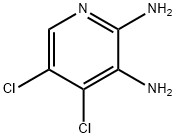 2,3-Diamino-4,5-dichloropyridine Struktur