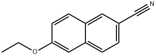 6-Ethoxynaphthalene-2-carbonitrile, Struktur