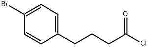 4-(4-bromophenyl)butanoyl chloride Struktur