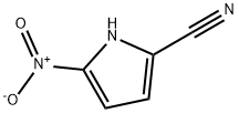 5-nitro-1H-pyrrole-2-carbonitrile Struktur