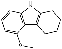 1,2,3,4-Tetrahydro-5-methoxycarbazole Struktur