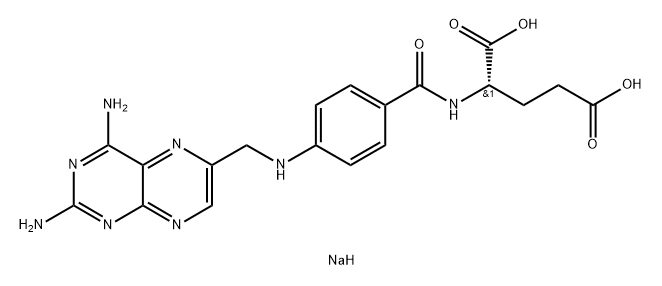 AminopterinSodium Struktur