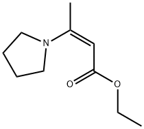 (Z)-ethyl 3-(pyrrolidin-1-yl)but-2-enoate Structure