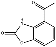 4-Acetyl-2-benzoxazolinone Struktur