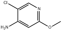 4-Amino-5-chloro-2-methoxypyridine Struktur