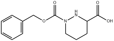 Tetrahydro-1,3(2H)-pyridazinedicarboxylic acid 1-(phenylmethyl) ester Struktur