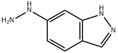 1H-Indazole, 6-hydrazinyl- Struktur