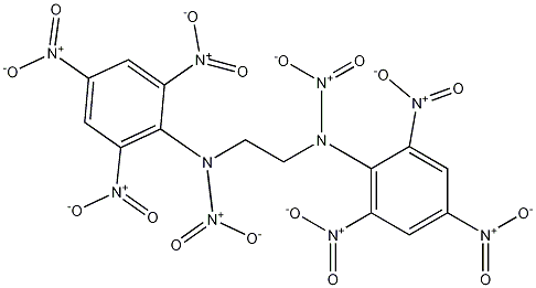 N,N'-Dinitro-N,N'-dipicryl-ethylenediamine Struktur