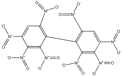 2,2',3,3',4,4',6,6'-Octanitro-biphenyl Struktur