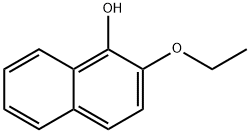 1-Hydroxy-2-ethoxynaphthalene Struktur