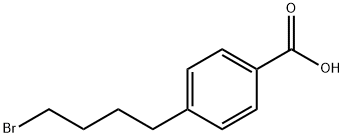 4-(4-bromobutyl)benzoic acid Struktur