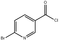 6-Bromonicotinoyl chloride Struktur