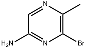 2-amino-6-bromo-5-methylpyrazine Struktur