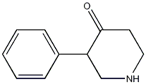 3-Phenyl-4-piperidone Struktur