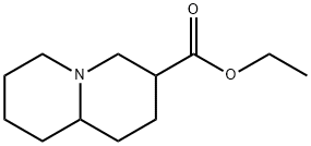 Octahydro-2H-quinolizine-3-carboxylic acid ethyl ester Struktur