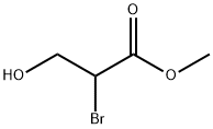 (S)-methyl-2-bromo-3-hydroxypropanoate Struktur