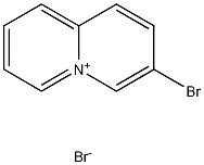 3-Bromoquinolizinium bromide Struktur