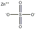 Zinc sulfate Struktur