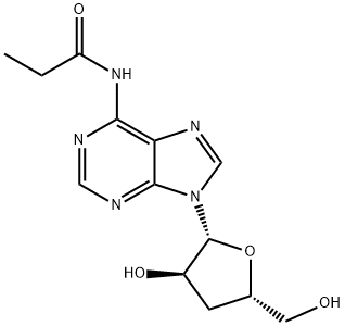 N6-Propionyl Cordycepin Struktur