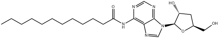 N6-Lauroyl Cordycepin Struktur