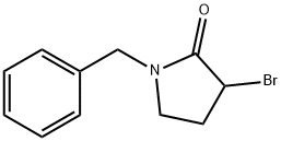 1-benzyl-3-bromopyrrolidin-2-one Struktur