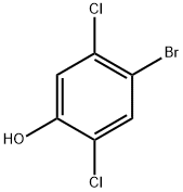 4-bromo-2,5-dichlorophenol Struktur