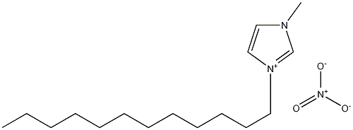 3-Dodecyl-1-methyl-1H-imidazolium nitrate Struktur