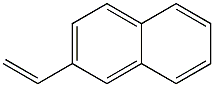 2-Vinylnaphthalene Struktur