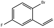 1-Bromo-2-ethenyl-4-fluorobenzene Struktur