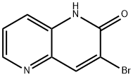 3-Bromo-1,5-naphthyridin-2(1H)-one Struktur