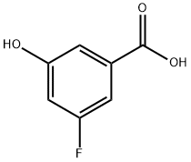 3-Fluoro-5-hydroxybenzoic acid Struktur