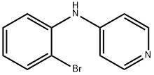 4-(2-bromoanilino)pyridine Struktur