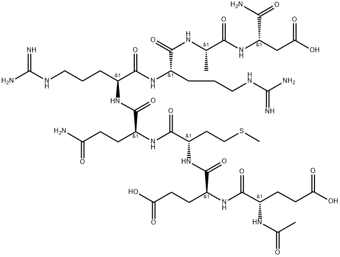 Acetyl octapeptide-1  Struktur