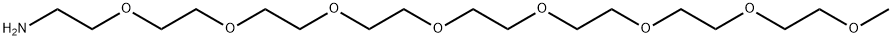 3,6,9,12,15,18,21,24-Octaoxapentacosan-1-amine Struktur