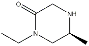 (S)-1-ethyl-5-methylpiperazin-2-one Struktur