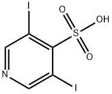 3,5-Diiodoyridine-4-sulfonic acid Struktur