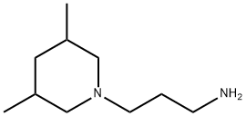 3-(3,5-dimethylpiperidin-1-yl)propan-1-amine Struktur