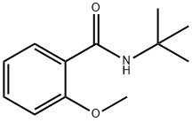 N-tert-Butyl-2-methoxybenzamide Struktur