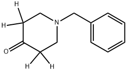 N-Benzyl-4-piperidone-d4 Struktur