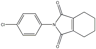 N-(p-Chlorophenyl)-3,4,5,6-tetrahydrophthalimide Struktur