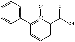 6-Phenylpyridine-2-carboxylic acid N-oxide Struktur