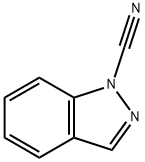 1H-Indazole-1-carbonitrile Struktur