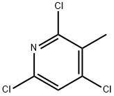 2,4,6-Trichloro-3-methylpyridine Struktur