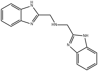 N,N'-Bis(2-benzimidazolylmethyl)amine Struktur