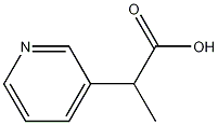 2-pyridin-3-yl-propionic acid Struktur