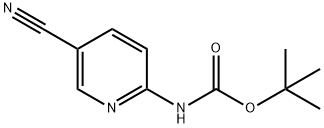 2-(BOC-AMINO)-5-CYANOPYRIDINE Struktur